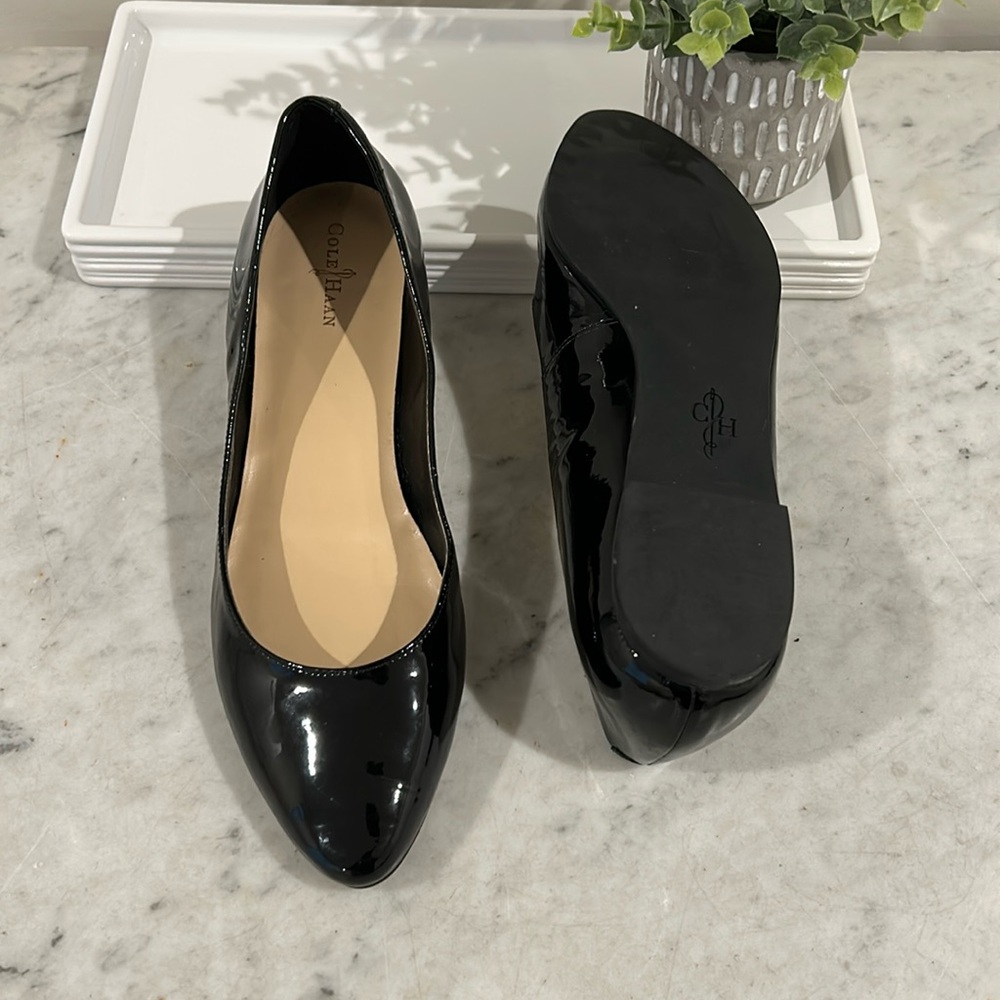 (NWOT) Cole Haan Julianna Skimmer Patent Leather Flats